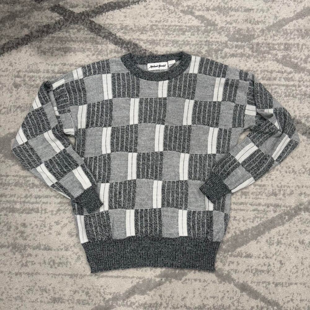 Michael gerald knit sweater 90s